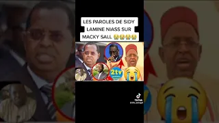 Les paroliers de Sidy Lamine Niass sur Macky Sall