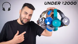 Best Wireless Headphones under 2000 | Ranking Worst to Best!