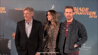 Harrison Ford, Ryan Gosling y Ana de Armas en Madrid presentando BLADE RUNNER