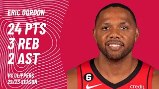 Eric Gordon vs Los Angeles Clippers | Jan 15, 2023