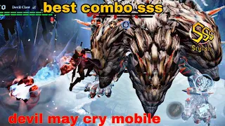 #SSS Devil May Cry: peak of combat nero best combo