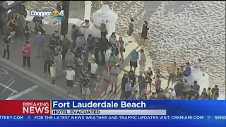 Fire At Ft. Lauderdale Beach Hotel