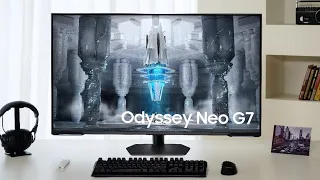 New Samsung Odyssey Neo G7 43 inch Monitor!!