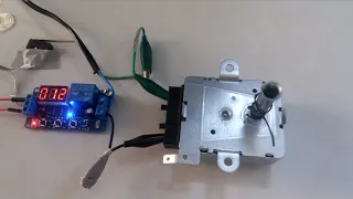 Timer Relay Motor ConnectionTimer Relay Motor Connection