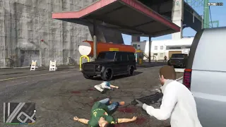 GTA 5 - Cartel Massacre + Six Star Escape