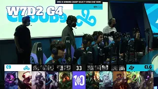 C9 vs CLG | Week 7 Day 2 S12 LCS Spring 2022 | Cloud 9 vs CLG W7D2 Full Game