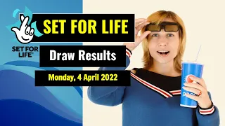 Set For Life draw results from Monday, 4 April 2022