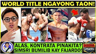 BREAKING: Ayos! Fight Contract ipinakita na? Promoter, may pasabog! Simsri, bumilib kay Fajardo