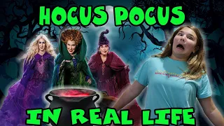 Hocus Pocus 2 In Real Life Rewind! The Sanderson Sisters Are Living In Our Woods