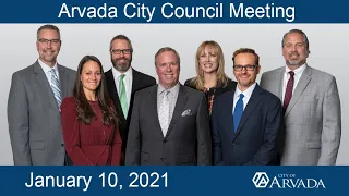 Arvada City Council Meeting - January 10, 2022