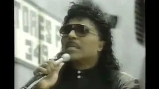 Little Richard receives his star on the Hollywood Walk of Fame (1990)