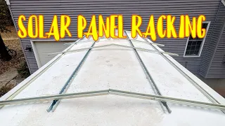 Skoolie Unistrut/ Superstrut and Rivnut Solar Panel Racking System - Part 1