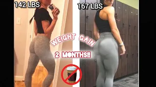 How I Gained Muscle Fast as a Skinny Girl (Gain Weight Fast)