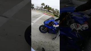 Yamaha R7 vs R6!! (0-60)