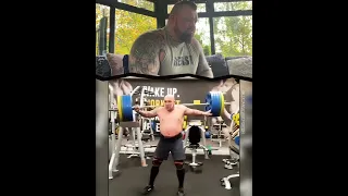 The reaction of Eddie Hall💪💪💪
