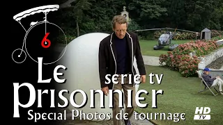 LE PRISONNIER Spécial photos de tournage de la série TV.