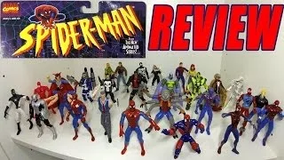 Review Coleção Spider-man Animated ToyBiz - Aranha e seus amigos