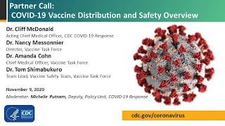 Partner Update Call: Vaccine Distribution and Safety Overview