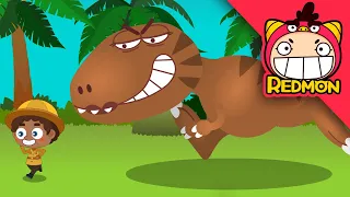 Ten little dinosaurs | Super songs | Nursery rhymes | dinosaur song | REDMON