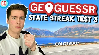 How Many States Can I Get Right?? GeoGuessr State Streak Accuracy Test 3