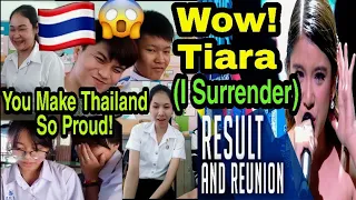 TIARA - I SURRENDER (Celine Dion) - RESULT & REUNION - Indonesian Idol 2020 [THAI & FILIPINO Reaksi]