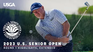 2023 U.S. Senior Open Highlights: Round 1, Extended Action from SentryWorld