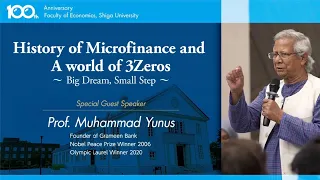 Prof. Muhammad Yunus Special Seminar (＊120 language support)