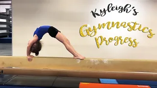 Kyleigh's Gymnastics Progress Age 5-7| Kyleigh SGG