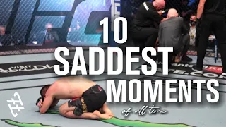 The 10 SADDEST UFC Moments of All Time