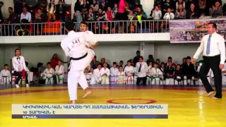 Armenian Open Championship in Kyokushin karate 2015,  on Armenia TV