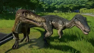 Baryonyx Family - Jurassic World Evolution Cinematic episode 03 (Season 3)