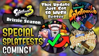 Special Splatfests Confirmed For Drizzle Season! - Splatoon 3 News