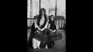 Titanic Survivors Charlotte Collyer and her 8yearold daughter Marjorie back to America1912.#titanic