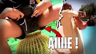 Inoxtag perd une proba, il s'assoit sur un CACTUS ! La villa des Croûtons #5