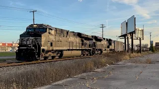 NS 65Q Northbound Ethanol with SD70M-2 Trailing