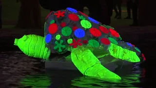 ART: Winter lights festival in Canary Wharf, London (2019)