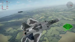 f22 RAPTOR IN WAR THUNDER!