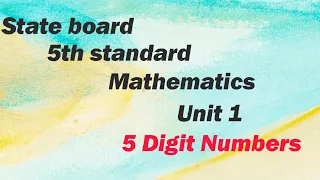 1. 5 Digit number notes#stateboardsyllabus#5th standard#englishmedium