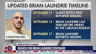 Gabby Petito case: Updated Brian Laundrie timeline raises questions | LiveNOW from FOX