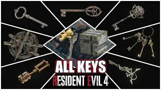 Resident Evil 4 Remake - All Key Locations