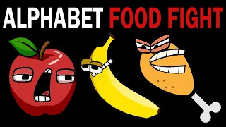 Alphabet Lore But It's Food Fight