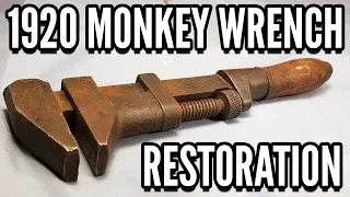 102-Year-Old Monkey Wrench Restoration