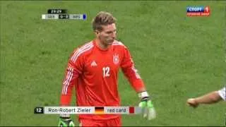 Пенальти Месси в матче "Германия - Аргентина" 0:0