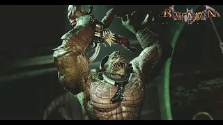 Killer Croc Mauls Scarecrow - Batman Arkham Asylum (#BatmanArkhamAsylum) How Scarecrow Was Injured