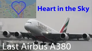 A Heart in the Sky | Emotional Message from the last Airbus A380 Test Flight | 💙 to Fly A380