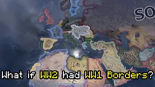 What if WW2 had WW1 Borders? - HOI4 Timelapse