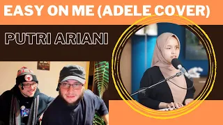 EASY ON ME - PUTRI ARIANI (ADELE COVER) (UK Independent Artists React) SHE IS A STAR!!