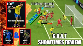 WORLD RECORD HATRICK DALAM MASA 23 MINUTE SAHAJA BY THE GOAT SHOWTIME CARD ! CRISTIANO RONALDO !