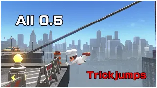 All 0.5 Trickjumps In Super Mario Odyssey!