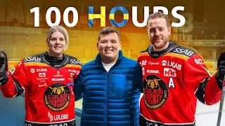 Living 100 Hours with a Hockey Team in Sweden